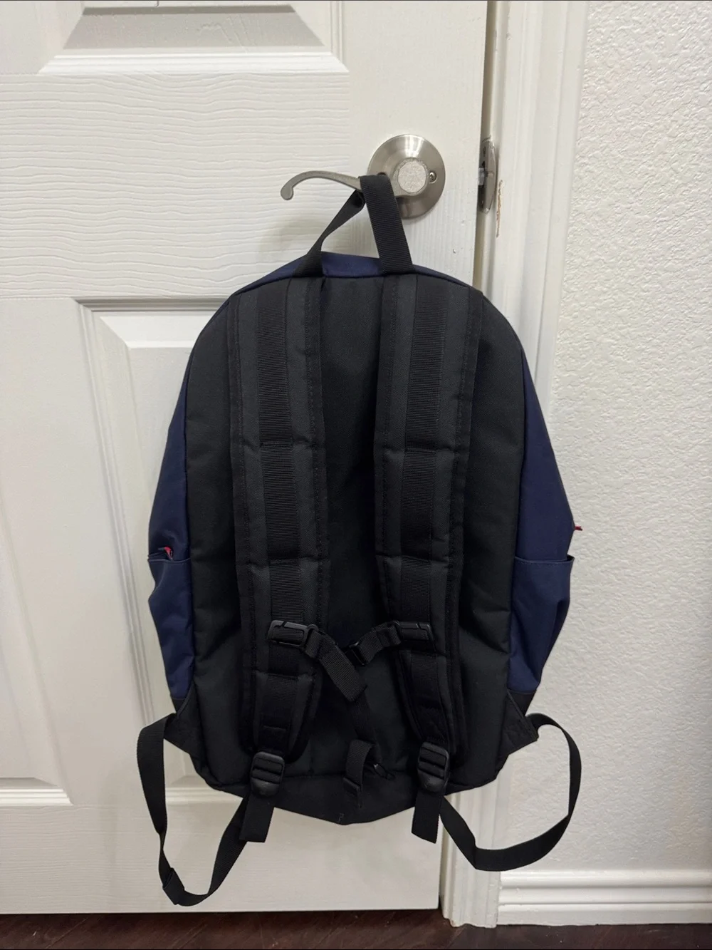 Herschel Supply Company Navy, Light Blue & Teal Men's Backpack with Red Accents